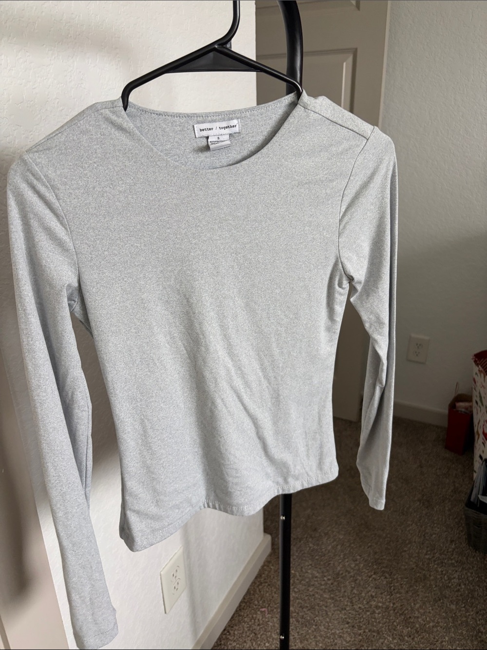 better. together Light Gray Long Sleeve Tee